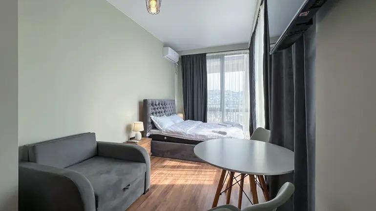 1部屋のマンション、დავით გურამიშვილის გამზირი