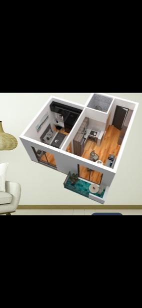 1-room apartment, Varketili-3, 3rd Micro District