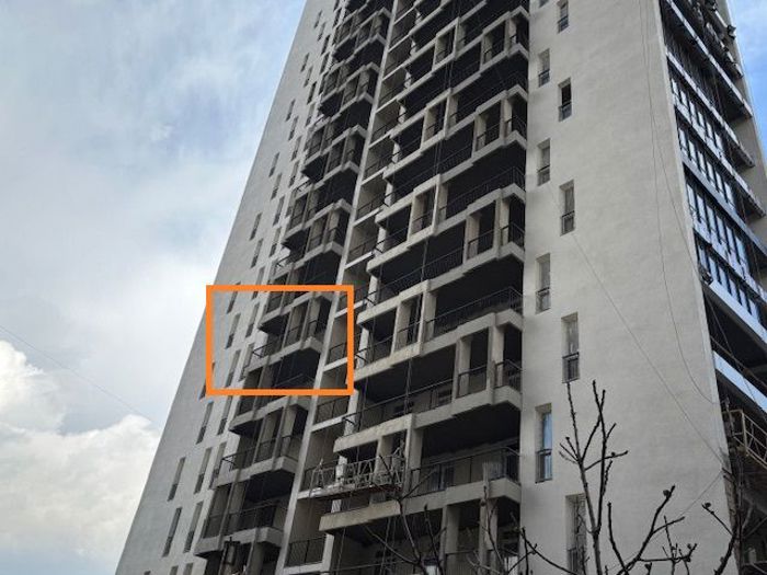 2部屋のマンション、საირმის გორა,
