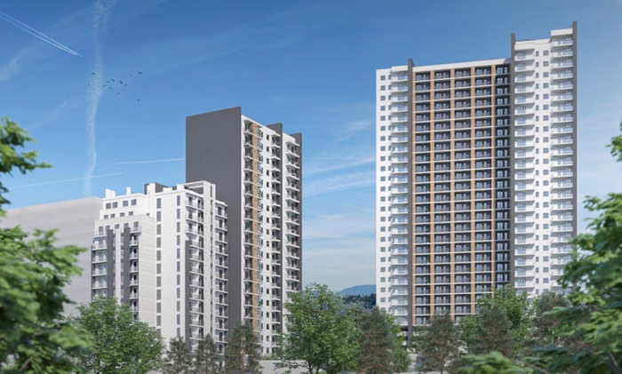 4室公寓，შალვა ნუცუბიძის ქუჩა