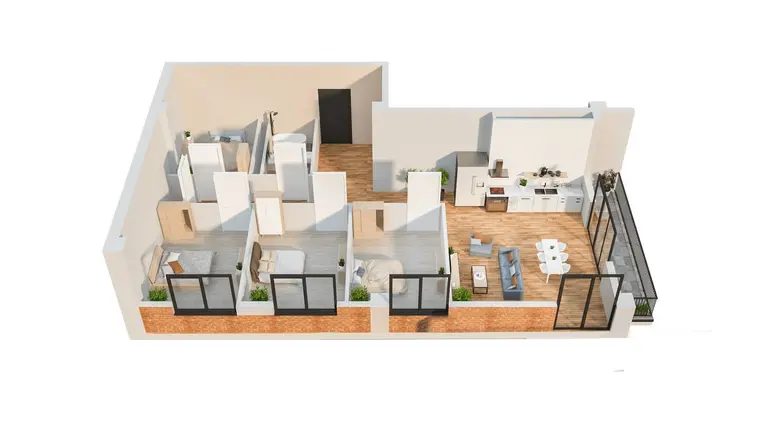 4-room apartment, არჩილ მეფის ქუჩა
